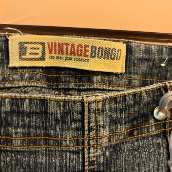 RARE VINTAGE BONGO Gray Flare Women's Jeans - Picture 4 of 4